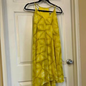 Yellow Sleeveless Dress